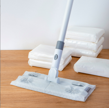 2024 Hands-Free Electrostatic Dust Removal Mop Paper - Disposable Dry and Wet Replacement