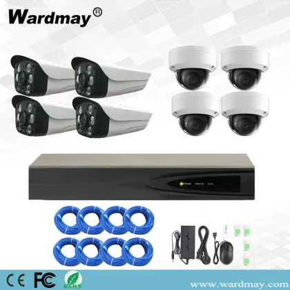 8chs H.265+ 3.0MP POE NVR Kits Security System