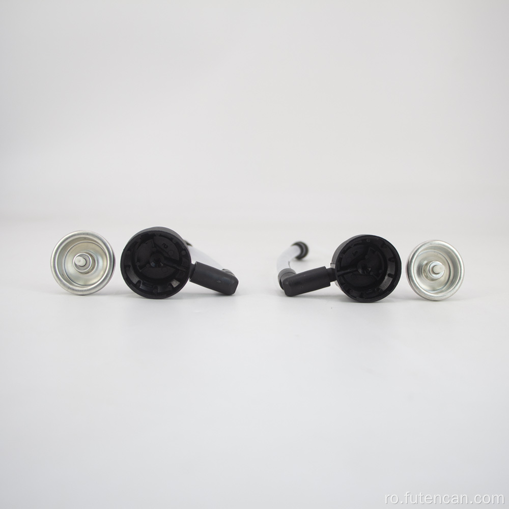 Actuator spray cu aerosoli cu tub pentru mucilagii