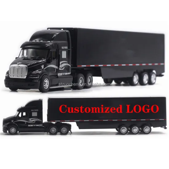 Customized 1:48 Scale Diecast Toy Vehicles - American Container Truck Model for Collection and Sale