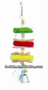 colorful wooden sticks bird toys