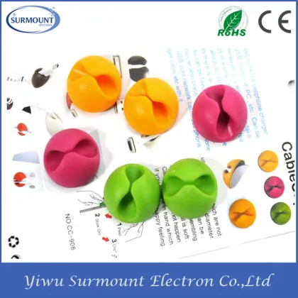 3M sticker cable holder clips Adhesive rope holder silicon cable clip