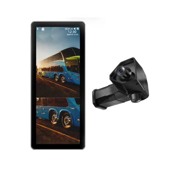 12.3 Inch Truck Electronic Rearview Mirror DVR System