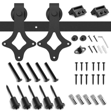 Schiebetür -Hardware mit antikem Pfeilstil