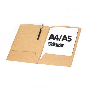 Folder Fail Fail Dokumen Perniagaan Kad Kardo yang disesuaikan untuk Sekolah dan Pejabat