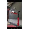 Nakapirming inground basketball hoop stand para sa paaralan