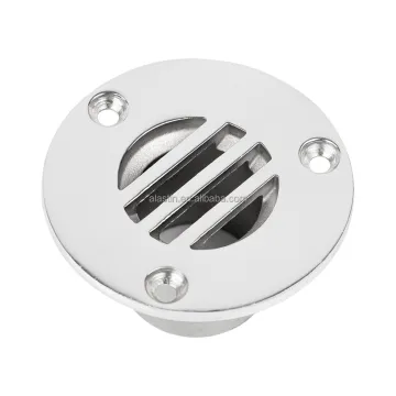 316 Stainless Steel Boat Deck Drain Scupper for Yacht - Marine Accessories Factory