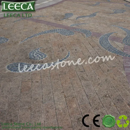 Special design pattern landscaping stone for project/ granite paving stone