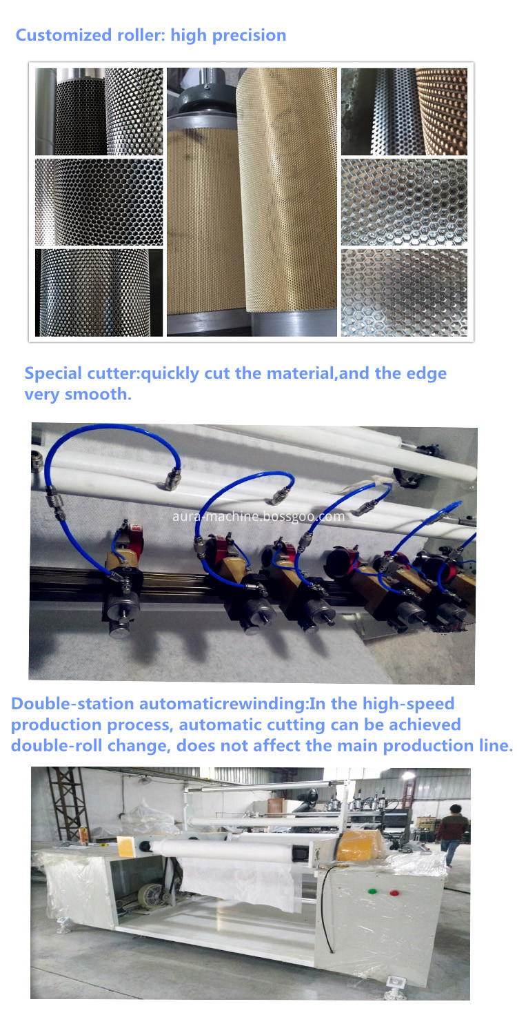 Ultrasonic Machine for Perforated Nonwoven Fabric