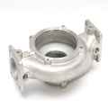 Investment casting impeller pump shell part