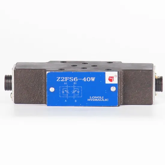 Z2FS6 Hydraulic Throttle Check Flow Control Valve