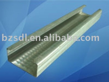 OEM best price wall protection hot selling galvanized sheet metal channel