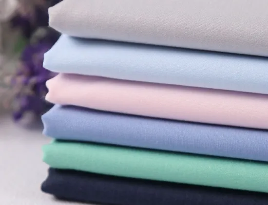 Wholesale Cotton Blend Combed Woven Dyed Fabric