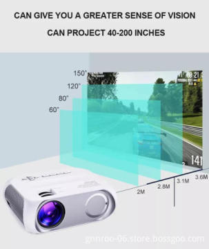 Full HD 1080p Projector T9 - 3D 4K Home Cinema
