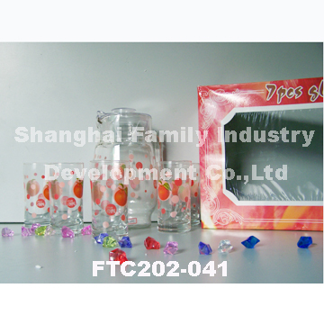 glass tea set