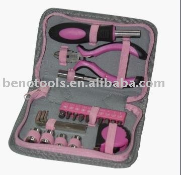 oem manufacturer facory 20PCS TOOL SET FOR LADIES 600D tool bag agricultural tools and uses