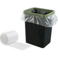 Medium Size HDPE 3 Mil Waste Packaging Black Bag Plastic Garbage Bag