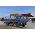 รถเครน Dongfeng 180HP 7 Tons Cargo Crane