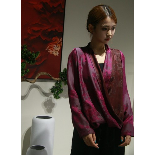 Tops morados para mujeres