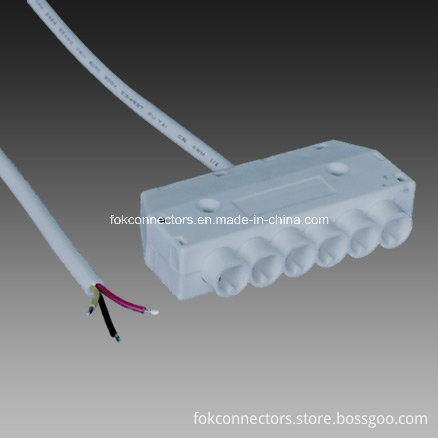 24v 10a Electrical 1 To 6 Way Parallel Splitter Junction Boxes For ...