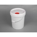 Cubo de plástico para embalaje de aceite de 18 litros