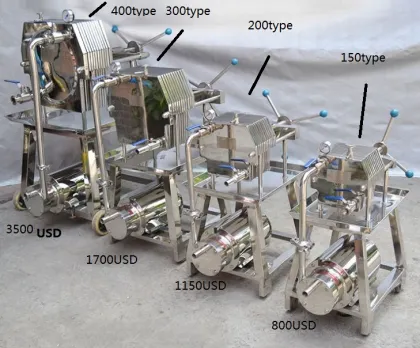 Beverage/beer Plate Frame Filter