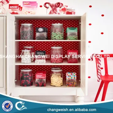 mobile honey display stand and display case