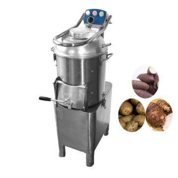 CE Certified Taro Food Peeling Machine: Commercial Grade Stainless Steel Barrel, Separation Capability - 15L Volume, 165kg/h Output