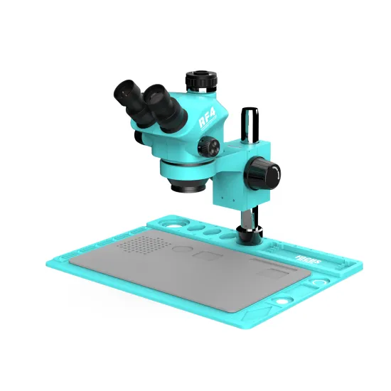 RF4 RF-7050TVD2 7-50X Optical Stereo Trinocular Microscope for Electronic Repair & Jewelry Carving