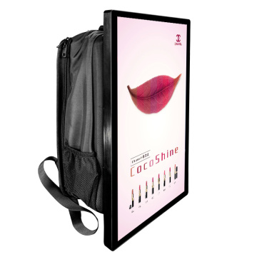 Portable Backpack LCD Advertising Display for High Brightness Digital Signage