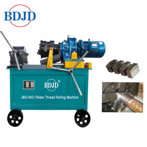 Electric Motor Driven Steel Rod Splicing Parallel Thread Rolling Machine used in Construction