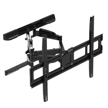 Black Swivel Wall Mount for Flexible LCD TV and Monitor