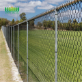 Construction chain link fences