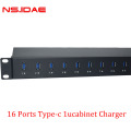 16 ports USB 1U chargeur de charge rapide