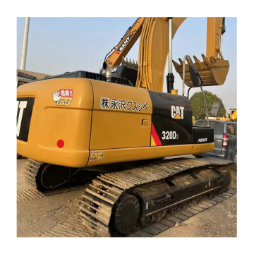 Excavator Cat320D สูง - ญี่ปุ่นต้นฉบับ 90% ใหม่ Caterpillar 320 เครื่องขุด