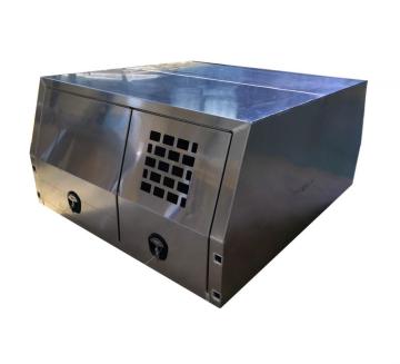 Aluminum Ute Canopy Tool Box with Dog Box