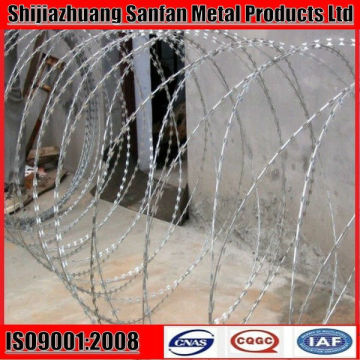 cbt-65 cross razor wire mesh military concertina wire fence