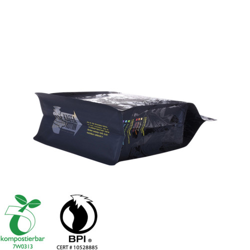 Plastic Zip Lock Block Bottom Biodegradable Banana Bag