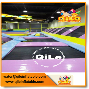 good price indoor trampoline for sale for amusement park sports center