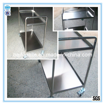 Wholesale Mute Trolley Two Layers Handcart