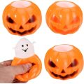 3pcs Halloween Pumpkin Squeeze Toys Ghost Stress Balls