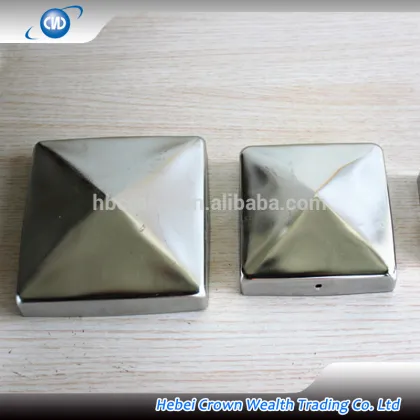 Fence Post Accessories pyramid post cap