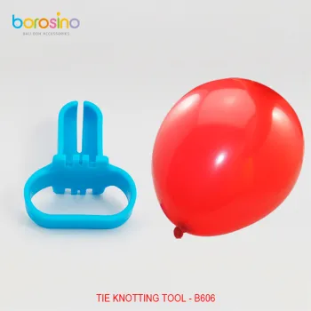 Wholesale B606 Borosino Balloon Tie Knotting Tool - Christmas Blue Printed Aluminium Foil Balloons