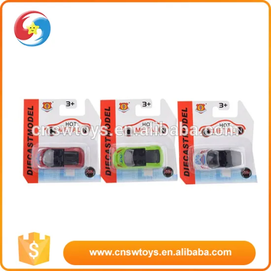 OEM Design children mini safely 3 color alloy car toys