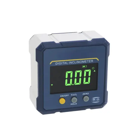 Digital Protractor with 4-Sides Magnets