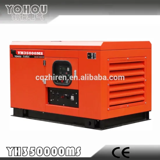 15 KVA/20 KVA/25 KVA/30 KVA sound proof gasoline generator set