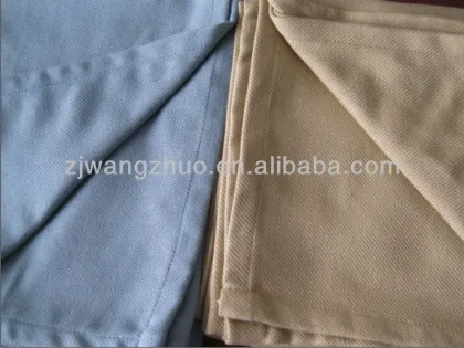 100% Mod Acrylic fabric airline blankets fabric far 25.853 Airline blanket fire restardant