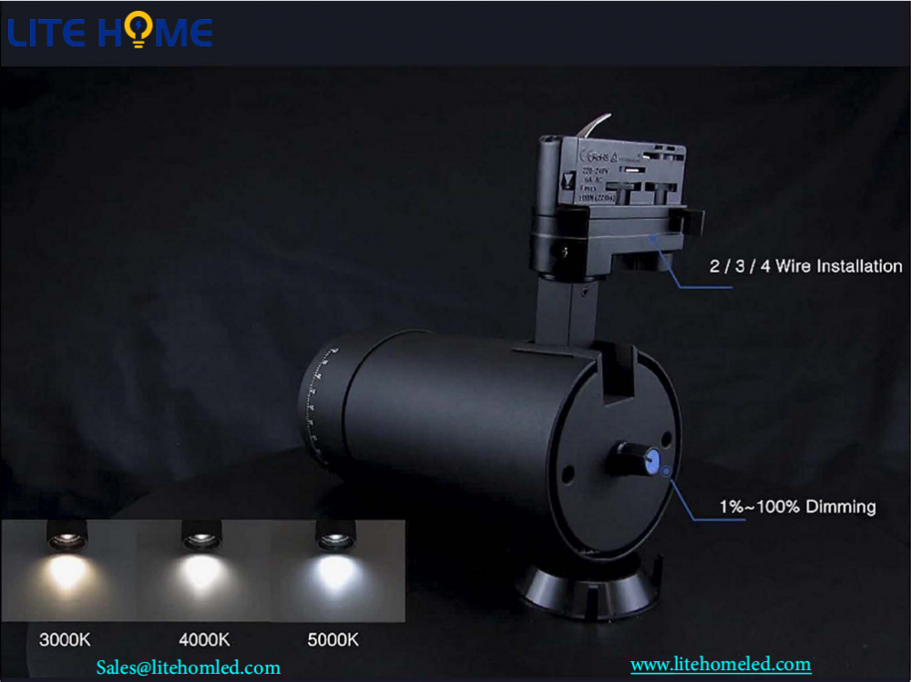 10 60 zoomable track light
