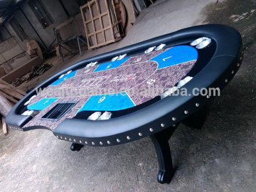 Casino Quality Deluxe Solid Wooden Poker Table