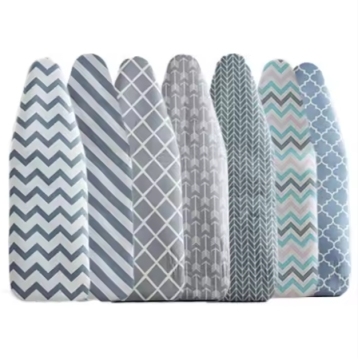 High Quality Eco-friendly Custom Printing Heat Resistant Cotton Fabric Magic Ironing Board Cover